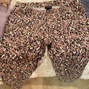Lane Bryant Leopard Print Pants